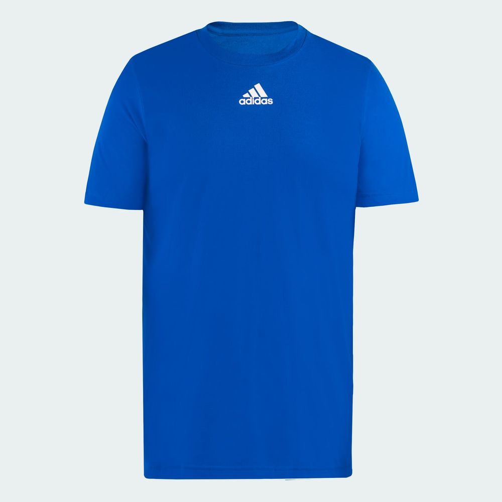 Foto 3 | M Small Logo T Adidas Azul Hombre