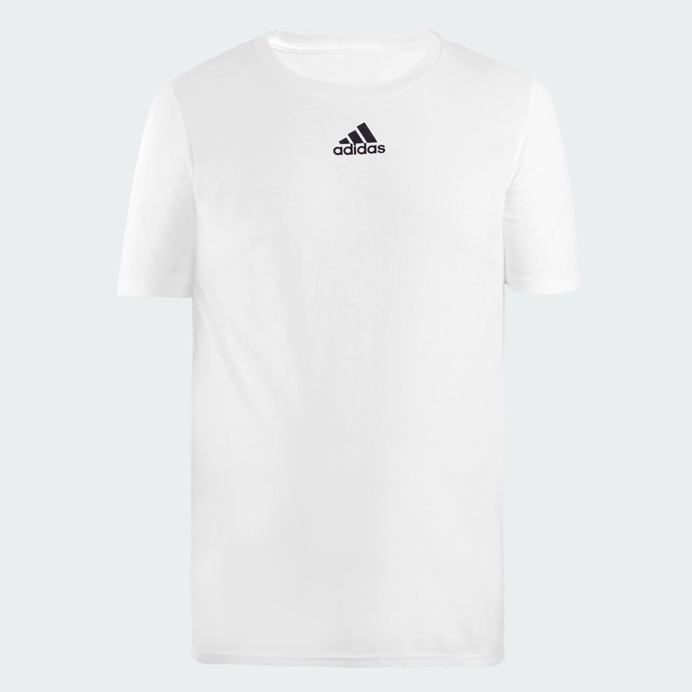 Foto 4 pulgar | M Small Logo T Adidas Blanco Hombre