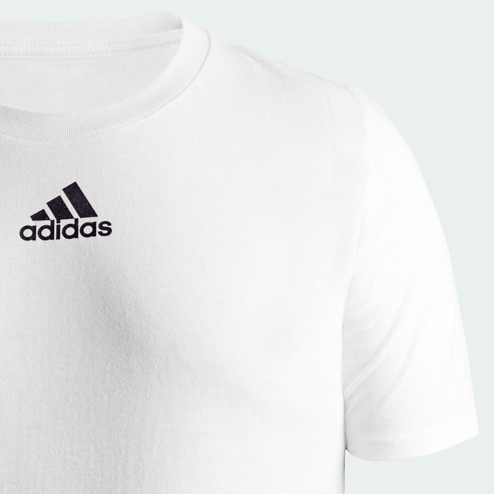 Foto 6 pulgar | M Small Logo T Adidas Blanco Hombre