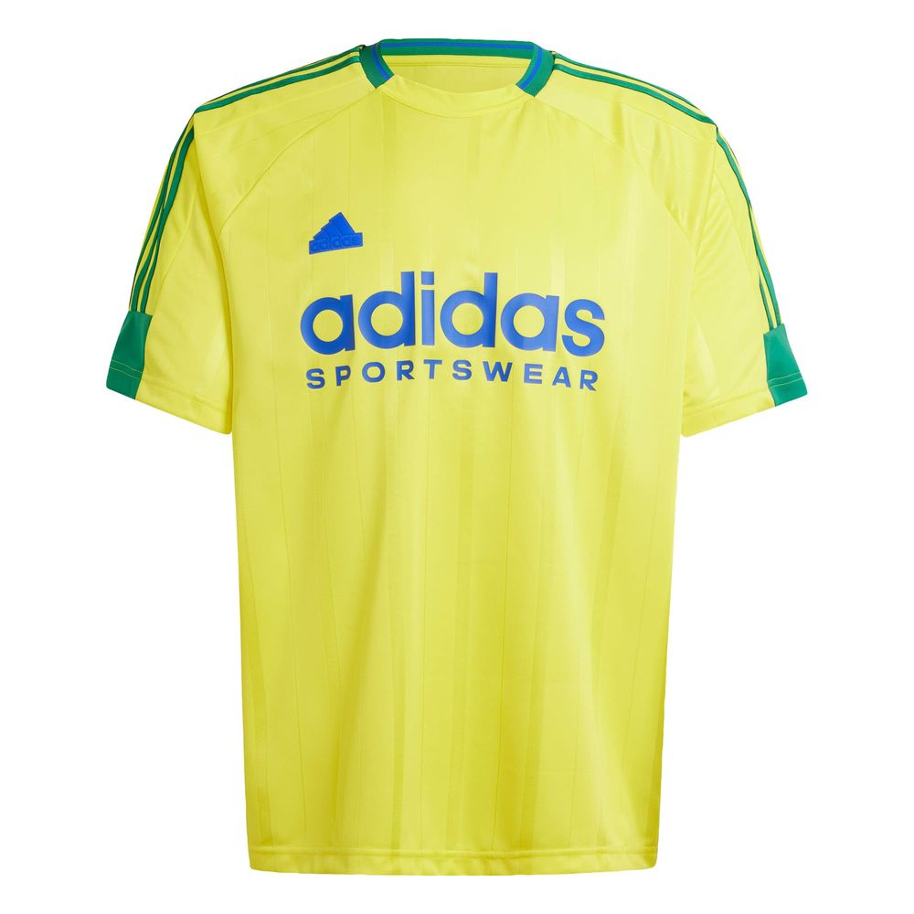 Foto 2 pulgar | Playera House Of Tiro Nations Pack Adidas Amarillo Hombre