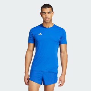 Foto 4 | Playera De Running Adizero Essentials Adidas Azul Hombre