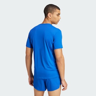 Foto 5 | Playera De Running Adizero Essentials Adidas Azul Hombre