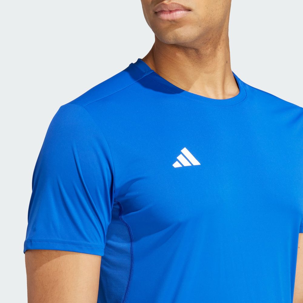 Foto 9 pulgar | Playera De Running Adizero Essentials Adidas Azul Hombre