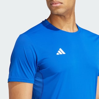 Foto 8 | Playera De Running Adizero Essentials Adidas Azul Hombre