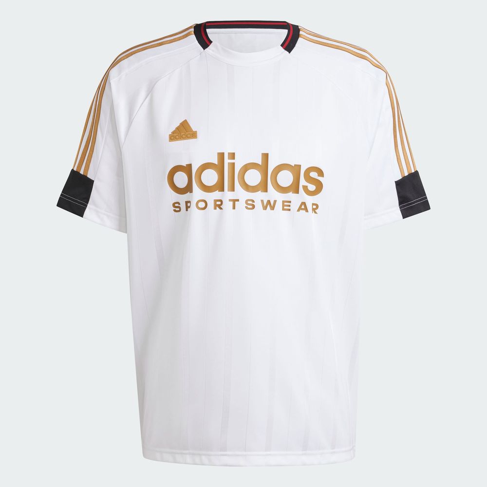 Foto 4 pulgar | Playera House Of Tiro Nations Pack Adidas Blanco Hombre
