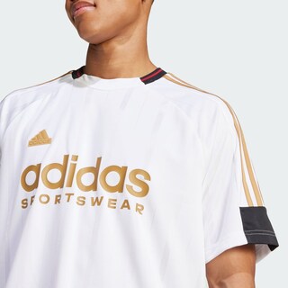 Foto 6 | Playera House Of Tiro Nations Pack Adidas Blanco Hombre