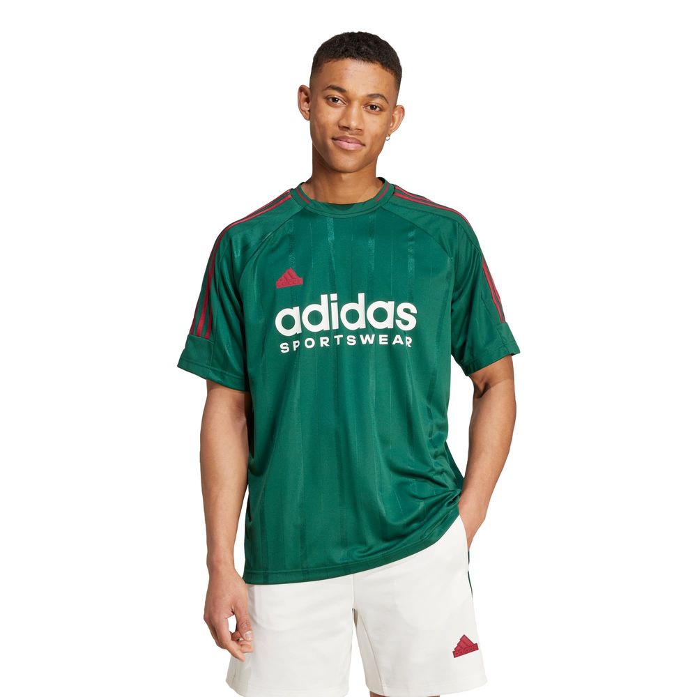 Foto 3 pulgar | Playera House Of Tiro Nations Pack Adidas Verde Hombre