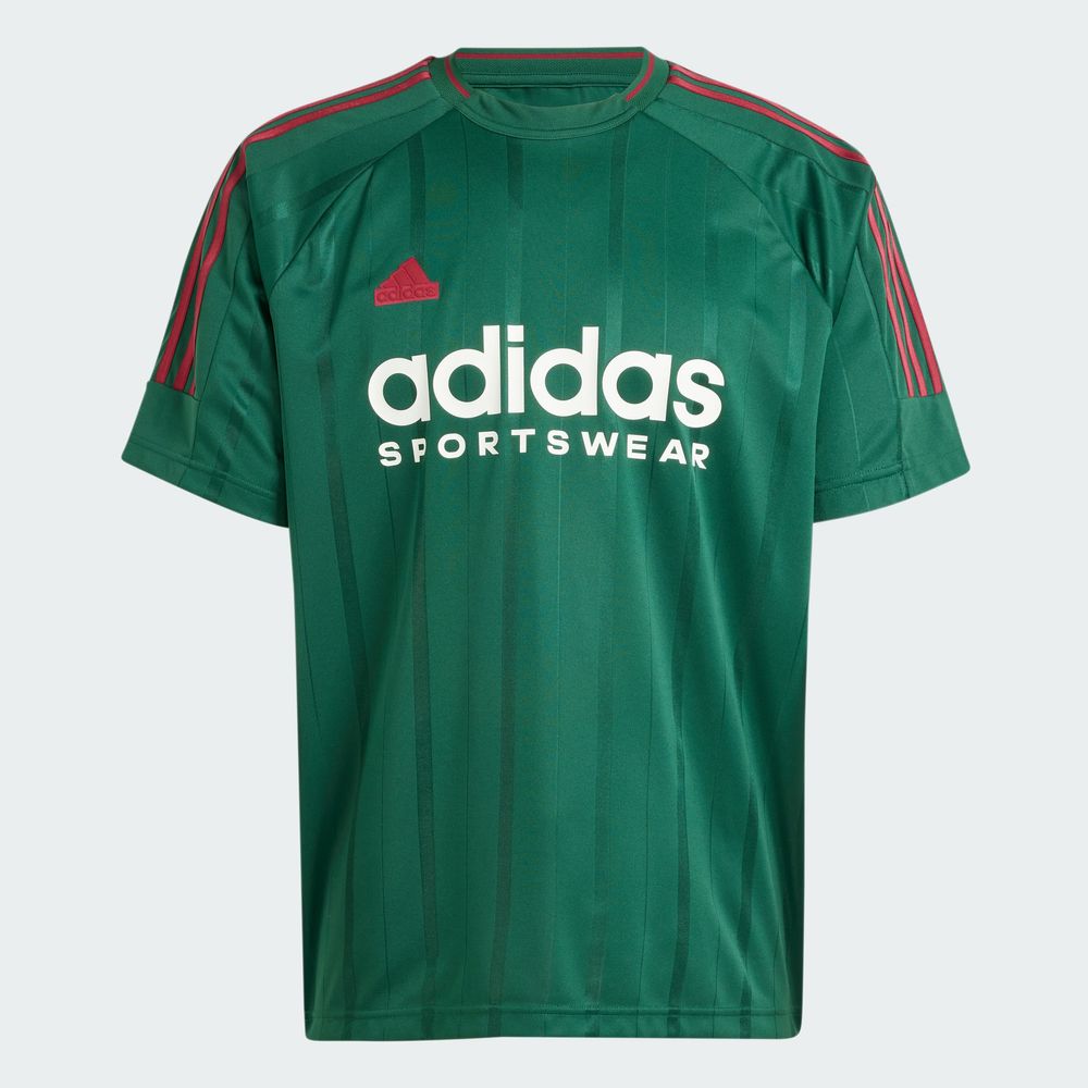Foto 4 pulgar | Playera House Of Tiro Nations Pack Adidas Verde Hombre