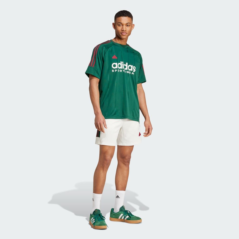 Foto 6 pulgar | Playera House Of Tiro Nations Pack Adidas Verde Hombre