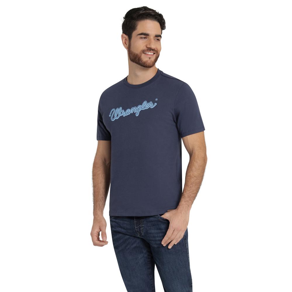 Foto 2 | Playera Hombre Wrangler Comfort 330 Azul Marino