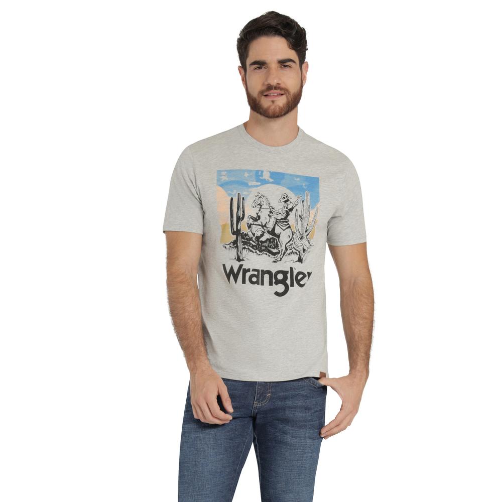 Playera Hombre Wrangler Comfort 334 Rojo