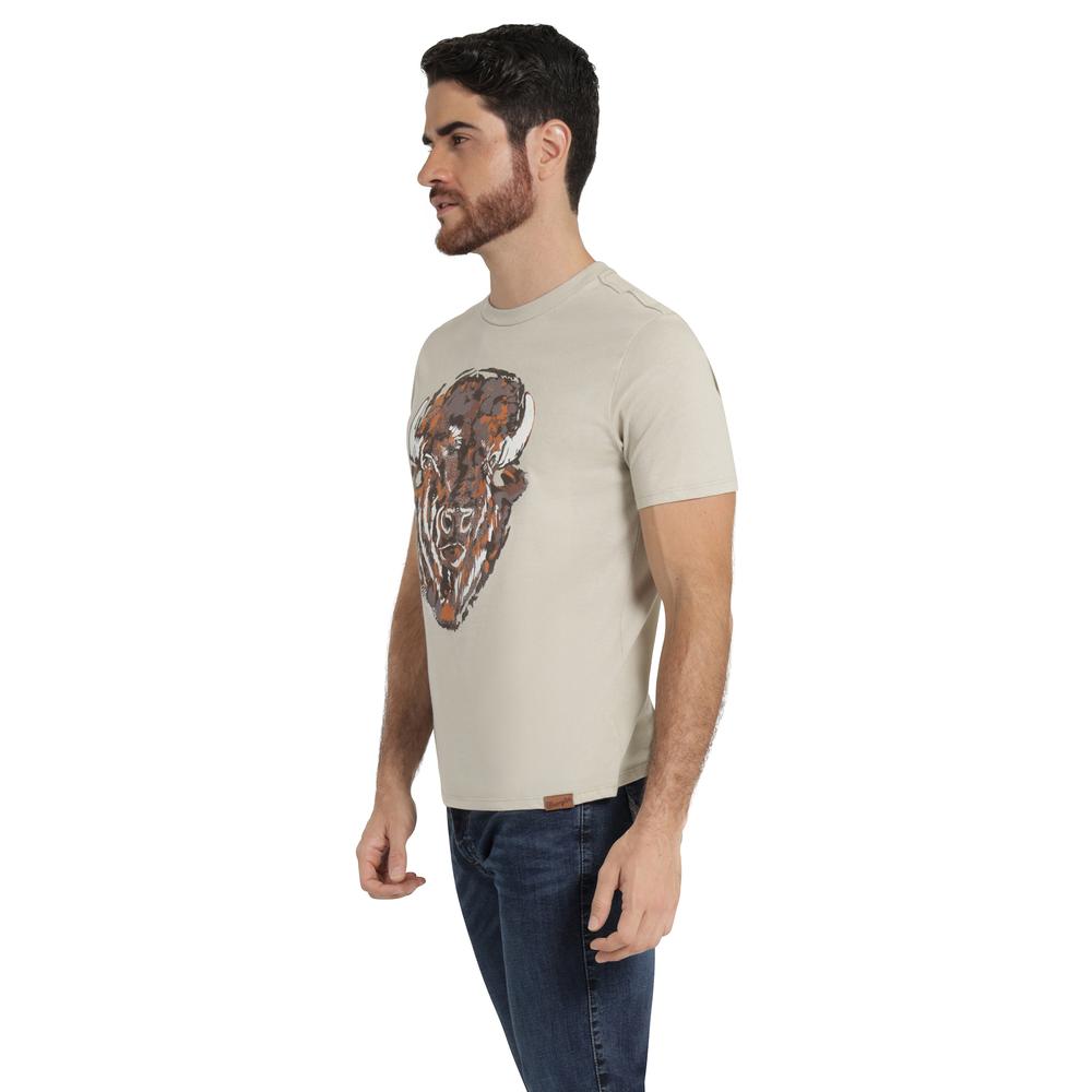 Foto 3 pulgar | Playera Hombre Wrangler Comfort 331 Gris