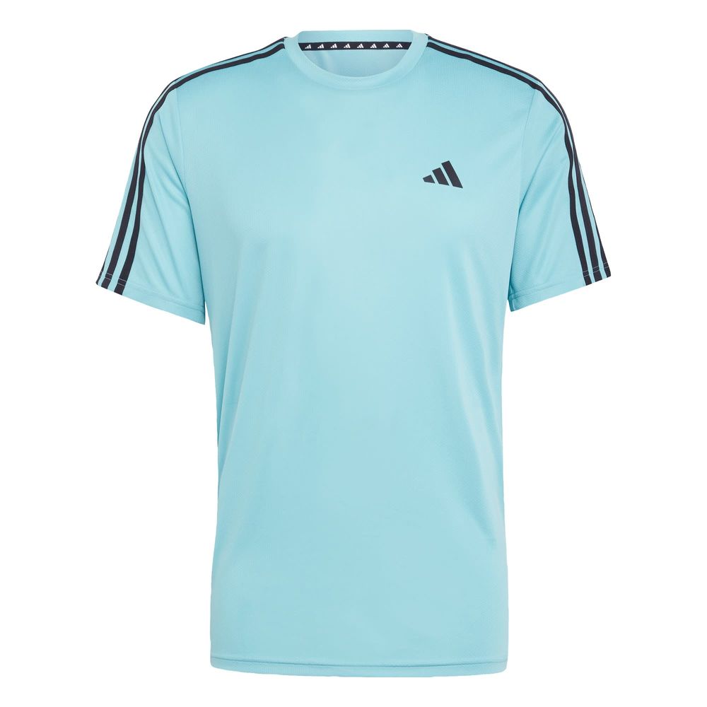 Foto 2 pulgar | Playera Train Essentials 3-stripes Adidas Turquesa Hombre