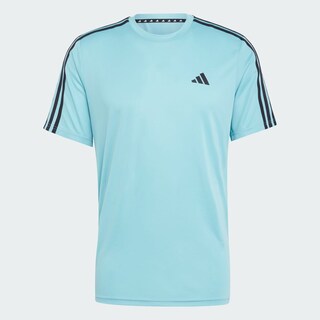 Foto 3 | Playera Train Essentials 3-stripes Adidas Turquesa Hombre