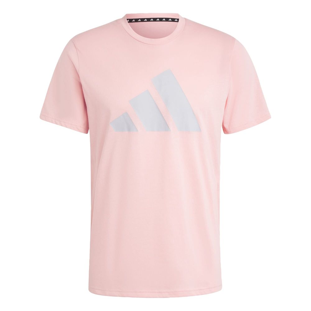 Foto 2 pulgar | Playera Deportiva Train Essentials Feelready Logo Adidas Rosa Hombre