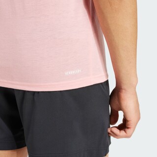 Foto 8 | Playera Deportiva Train Essentials Feelready Logo Adidas Rosa Hombre