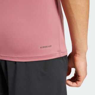 Foto 8 | Playera De Entrenamiento Train Essentials Elástica Adidas Rojo Hombre