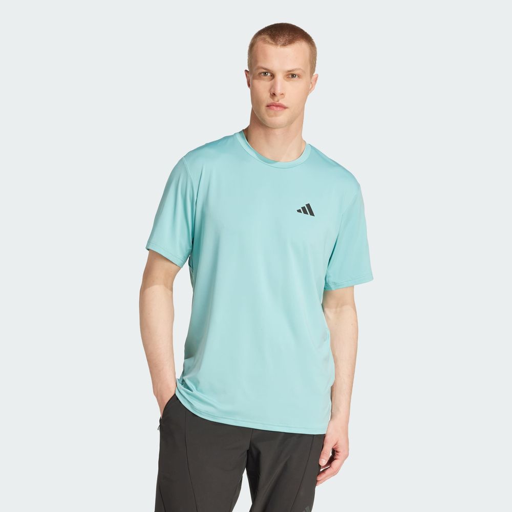 Foto 5 pulgar | Playera De Entrenamiento Train Essentials Elástica Adidas Turquesa Hombre
