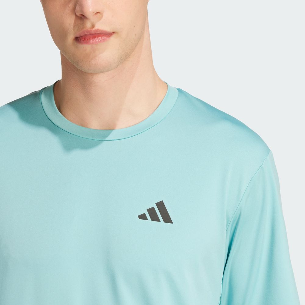 Foto 8 pulgar | Playera De Entrenamiento Train Essentials Elástica Adidas Turquesa Hombre