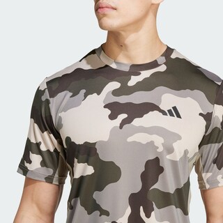Foto 8 | Playera Train Essentials Camo Estampada Adidas Verde Hombre