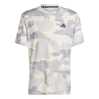 Foto 1 | Playera Train Essentials Camo Estampada Adidas Blanco Hombre