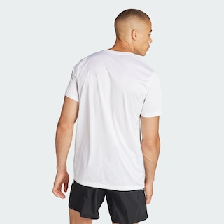 Foto 5 | Playera Run It Adidas Blanco Hombre