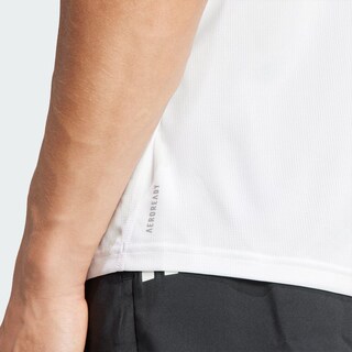 Foto 8 | Playera Run It Adidas Blanco Hombre