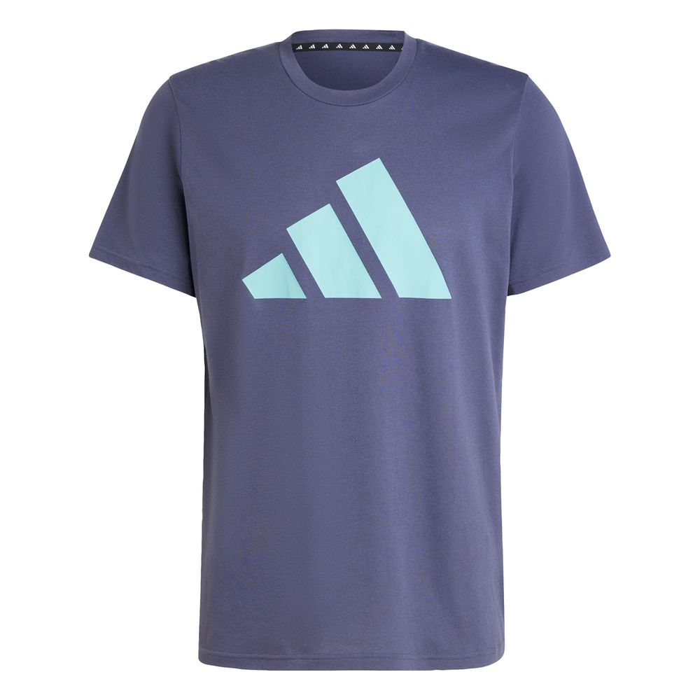 Foto 2 pulgar | Playera Deportiva Train Essentials Feelready Logo Adidas Azul Hombre