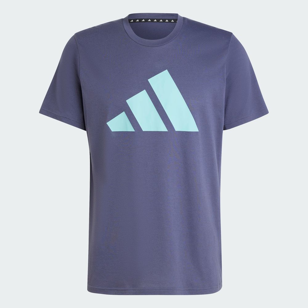 Foto 4 pulgar | Playera Deportiva Train Essentials Feelready Logo Adidas Azul Hombre