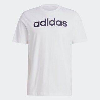 Foto 3 | Playera Adidas Essentials Jersey Blanco para Hombre