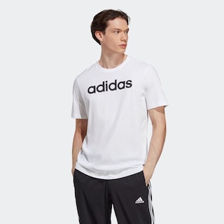 Foto 4 | Playera Adidas Essentials Jersey Blanco para Hombre