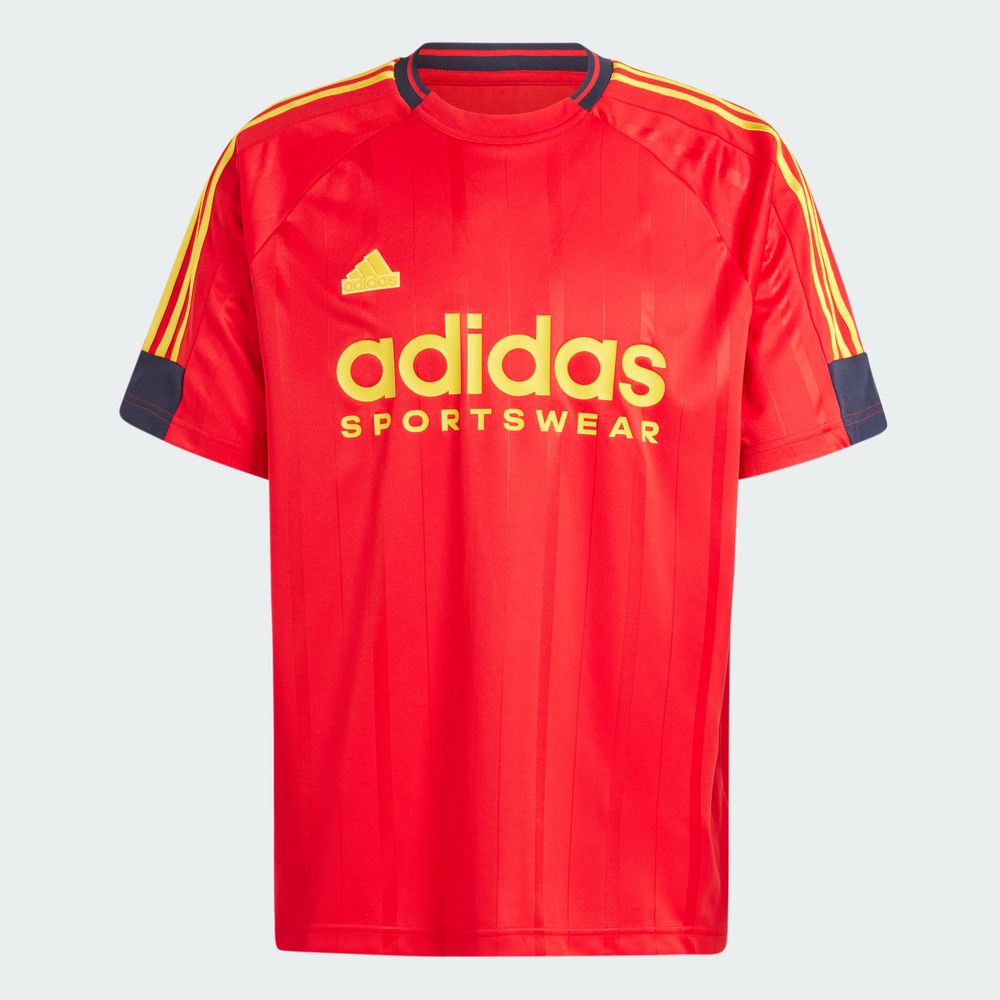 Foto 4 pulgar | Playera House Of Tiro Nations Pack Adidas Rojo Hombre