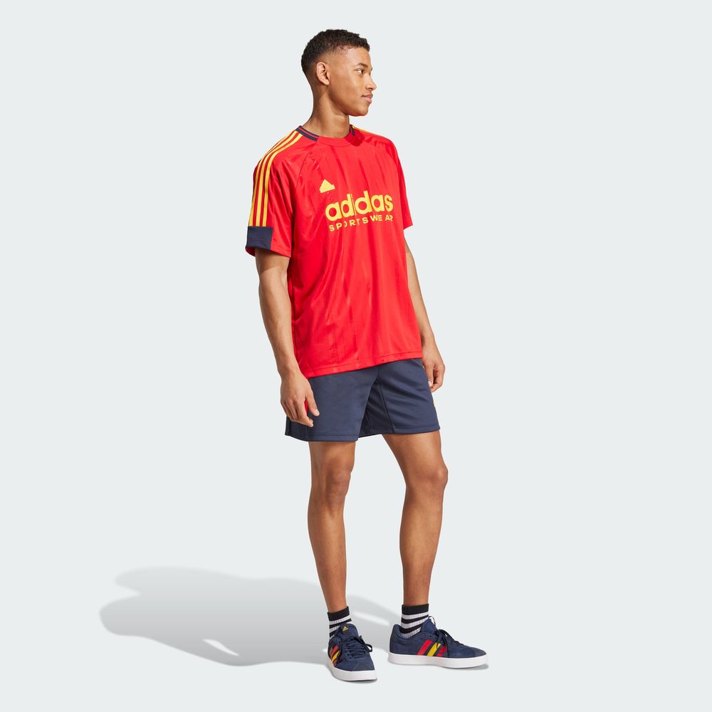 Foto 6 pulgar | Playera House Of Tiro Nations Pack Adidas Rojo Hombre