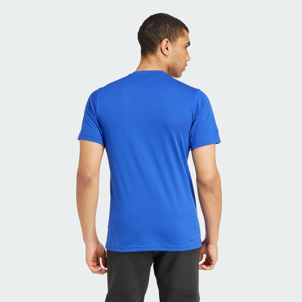 Foto 6 pulgar | Playera Adidas Azul para Hombre