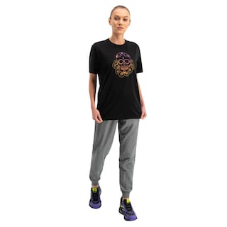 Foto 5 | Playera Skechers Dia De Muertos Skechers 3aug001blk Unisex Casual Negro
