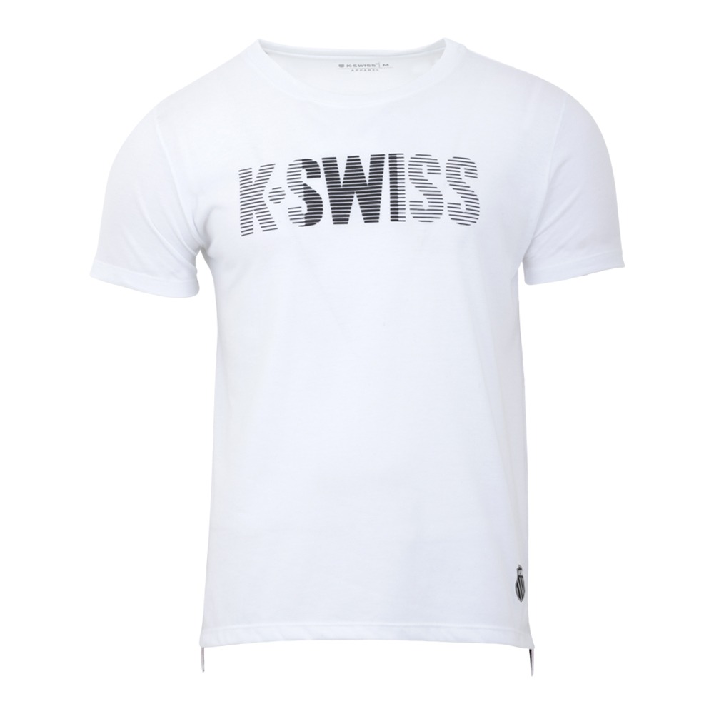 Foto 2 pulgar | Playera K-swiss Mts-17 Para Hombre Color Blanco