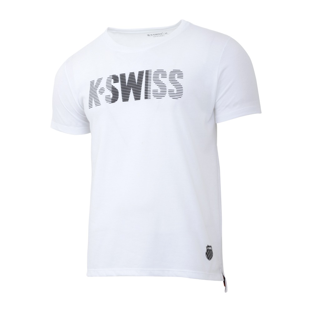 Foto 4 pulgar | Playera K-swiss Mts-17 Para Hombre Color Blanco