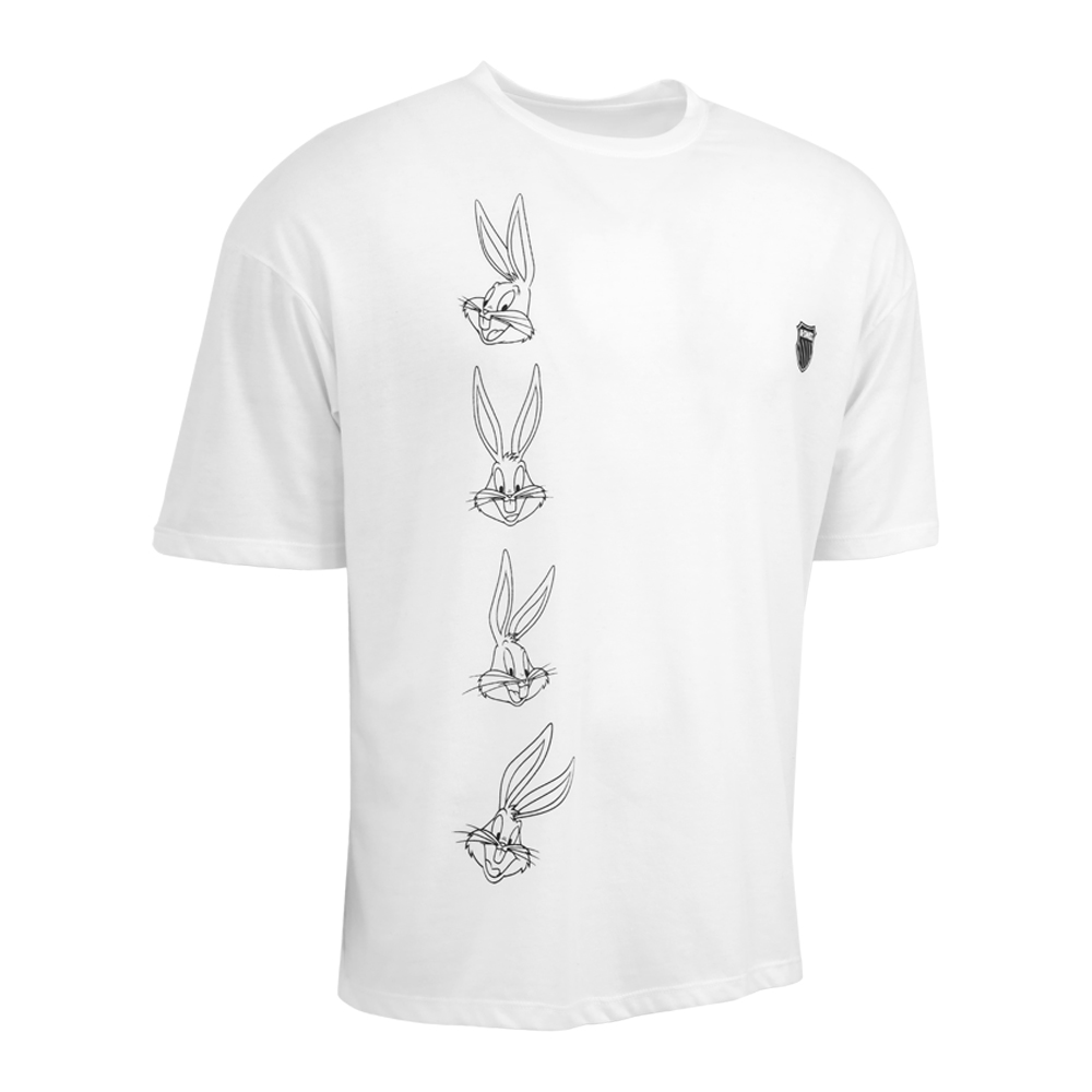 Foto 3 | Playera K-swiss Bugscl Para Hombre Color Blanco