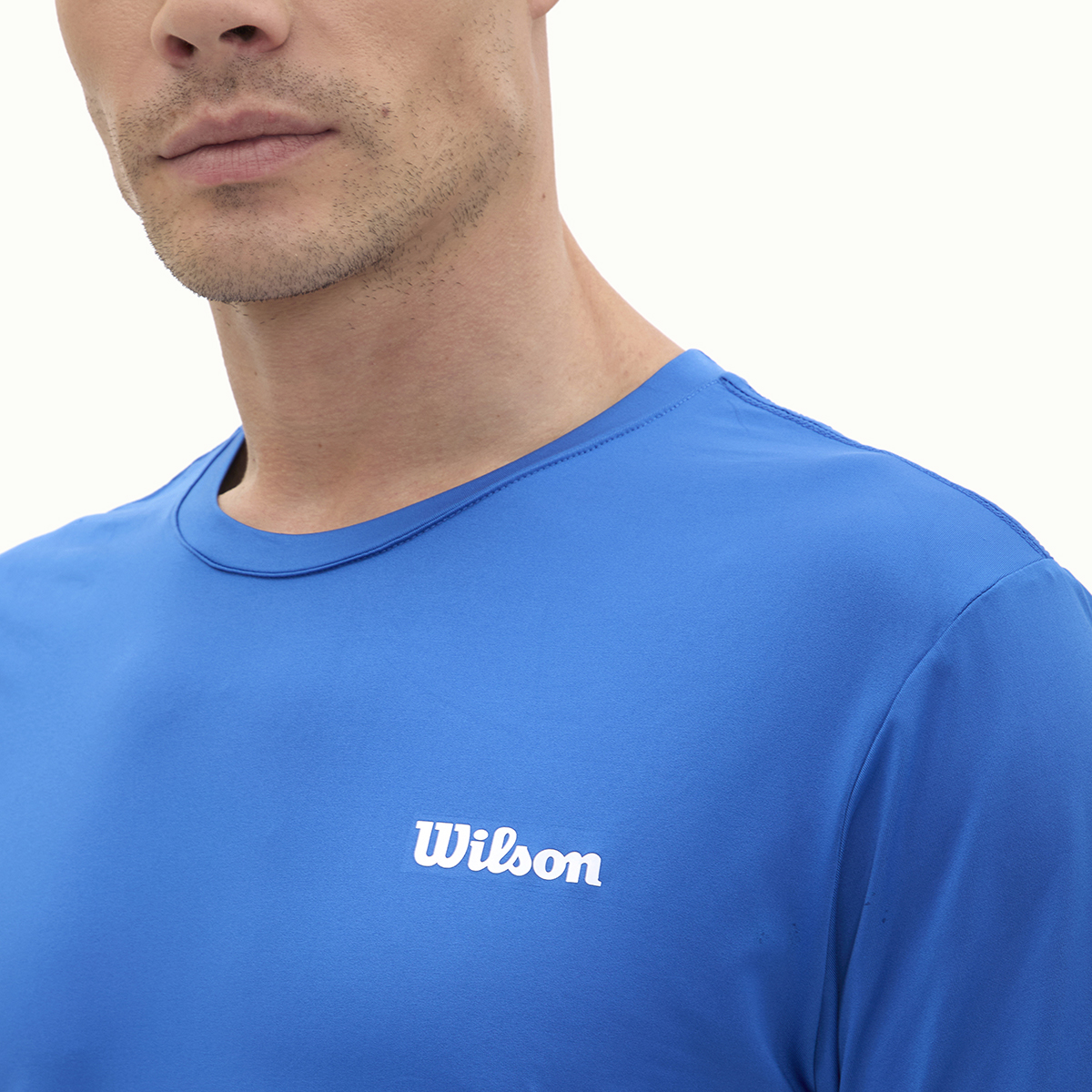 Foto 5 pulgar | Playera Wilson Ultra Ligera Cuello Redondo Para Hombre