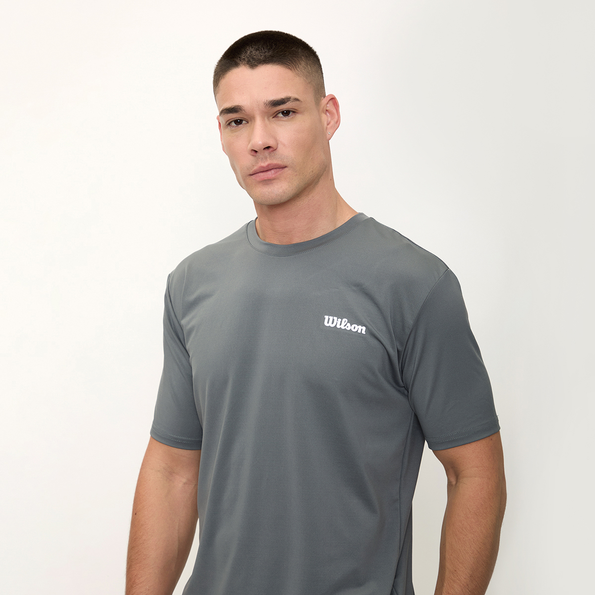 Foto 4 pulgar | Playera Wilson Ultra Ligera Cuello Redondo Para Hombre