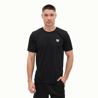 Foto 1 | Playera Wilson Polyspun Cuello Redondo Lisa Para Hombre