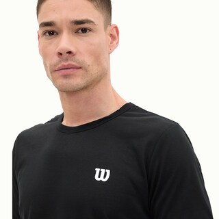 Foto 4 | Playera Wilson Polyspun Cuello Redondo Lisa Para Hombre