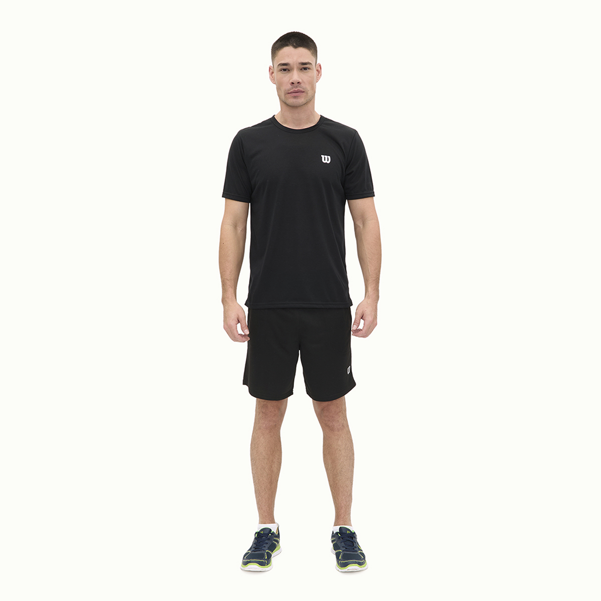 Foto 7 pulgar | Playera Wilson Polyspun Cuello Redondo Lisa Para Hombre