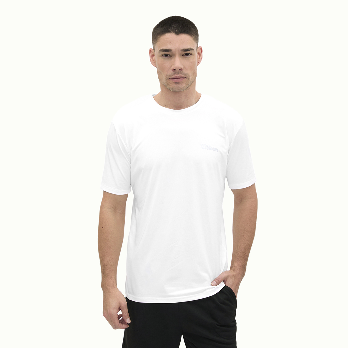 Foto 1 | Playera Wilson Ultra Ligera Cuello Redondo Para Hombre