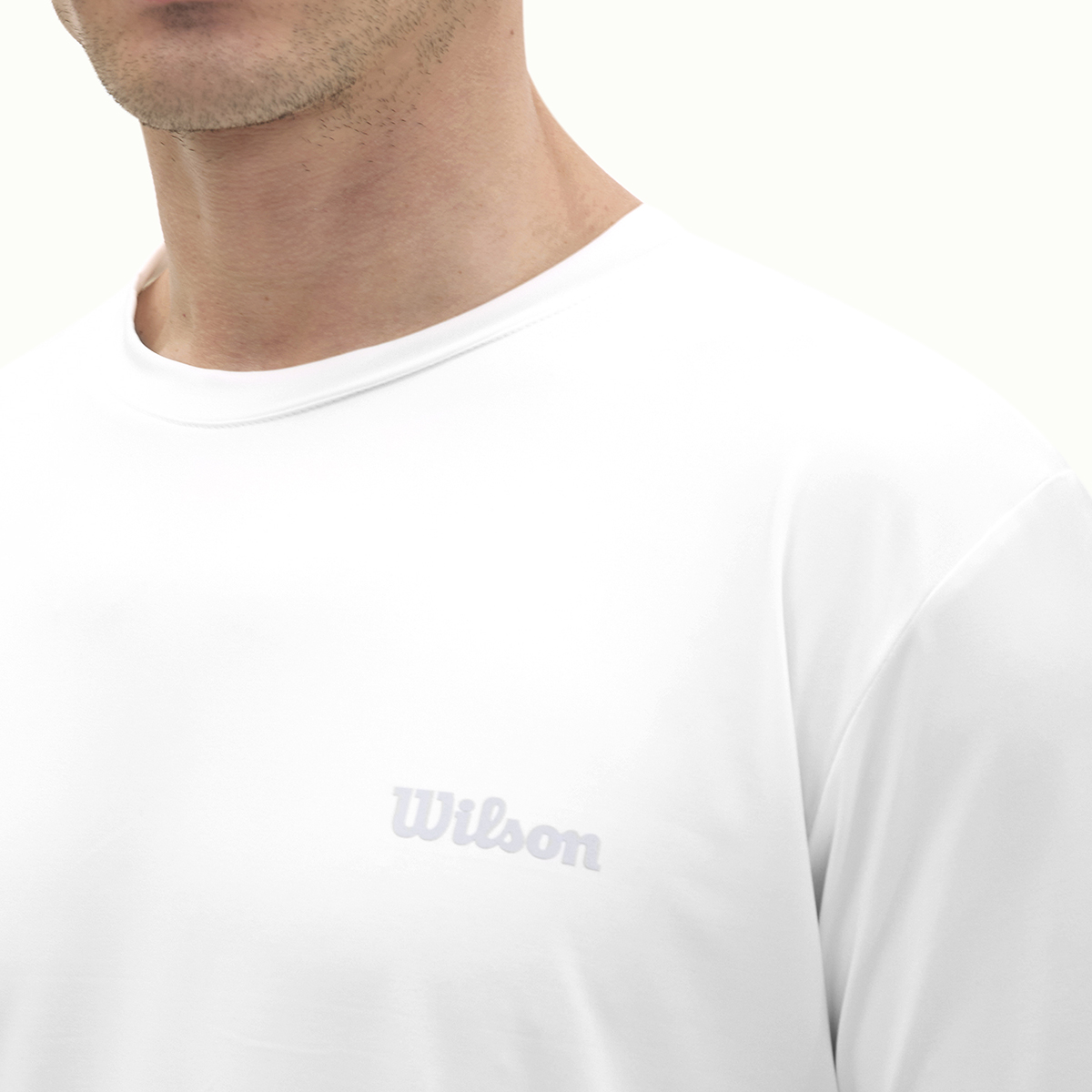 Foto 5 pulgar | Playera Wilson Ultra Ligera Cuello Redondo Para Hombre