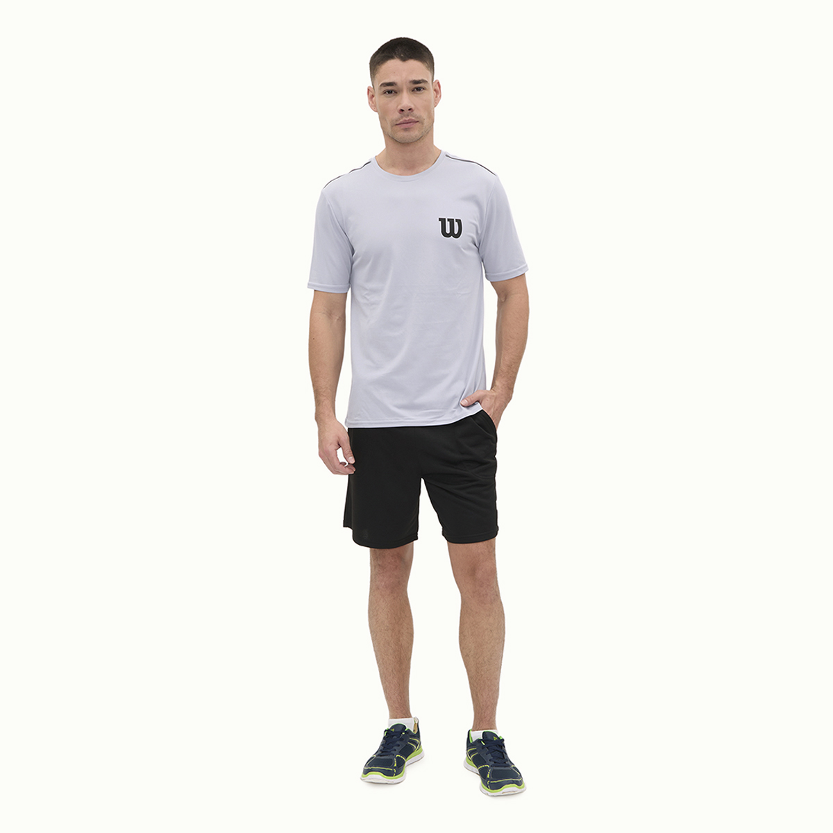 Foto 7 pulgar | Playera Wilson Cuello Redondo Ventilada Para Hombre
