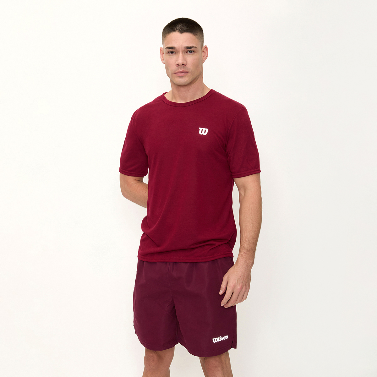Playera Wilson Polyspun Cuello Redondo Lisa Para Hombre