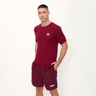 Foto 2 | Playera Wilson Polyspun Cuello Redondo Lisa Para Hombre