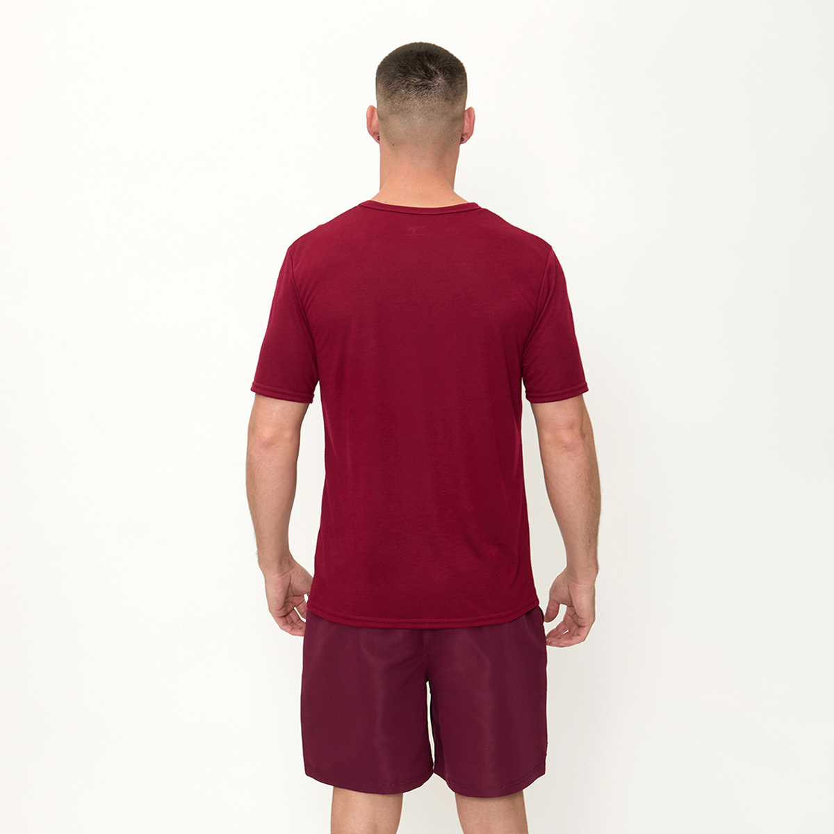 Foto 5 pulgar | Playera Wilson Polyspun Cuello Redondo Lisa Para Hombre