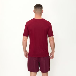 Foto 4 | Playera Wilson Polyspun Cuello Redondo Lisa Para Hombre